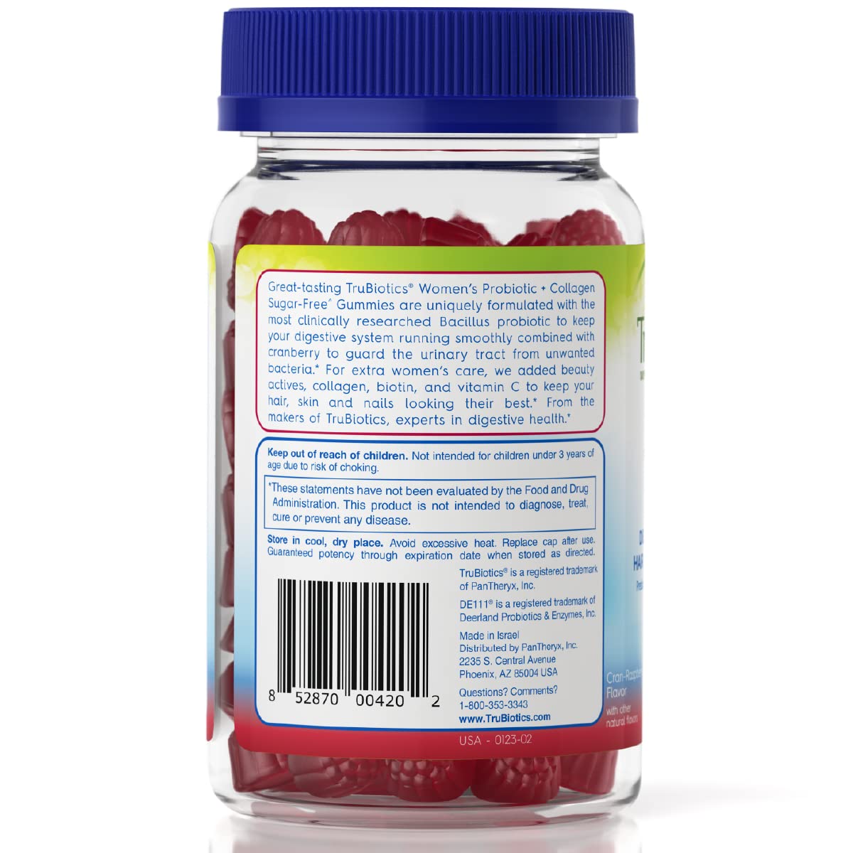 Foto 7 | Suplemento De Gomitas Probióticas Trubiotics Con Colágeno Para Mujeres, 50 Unidades - Venta Internacional.