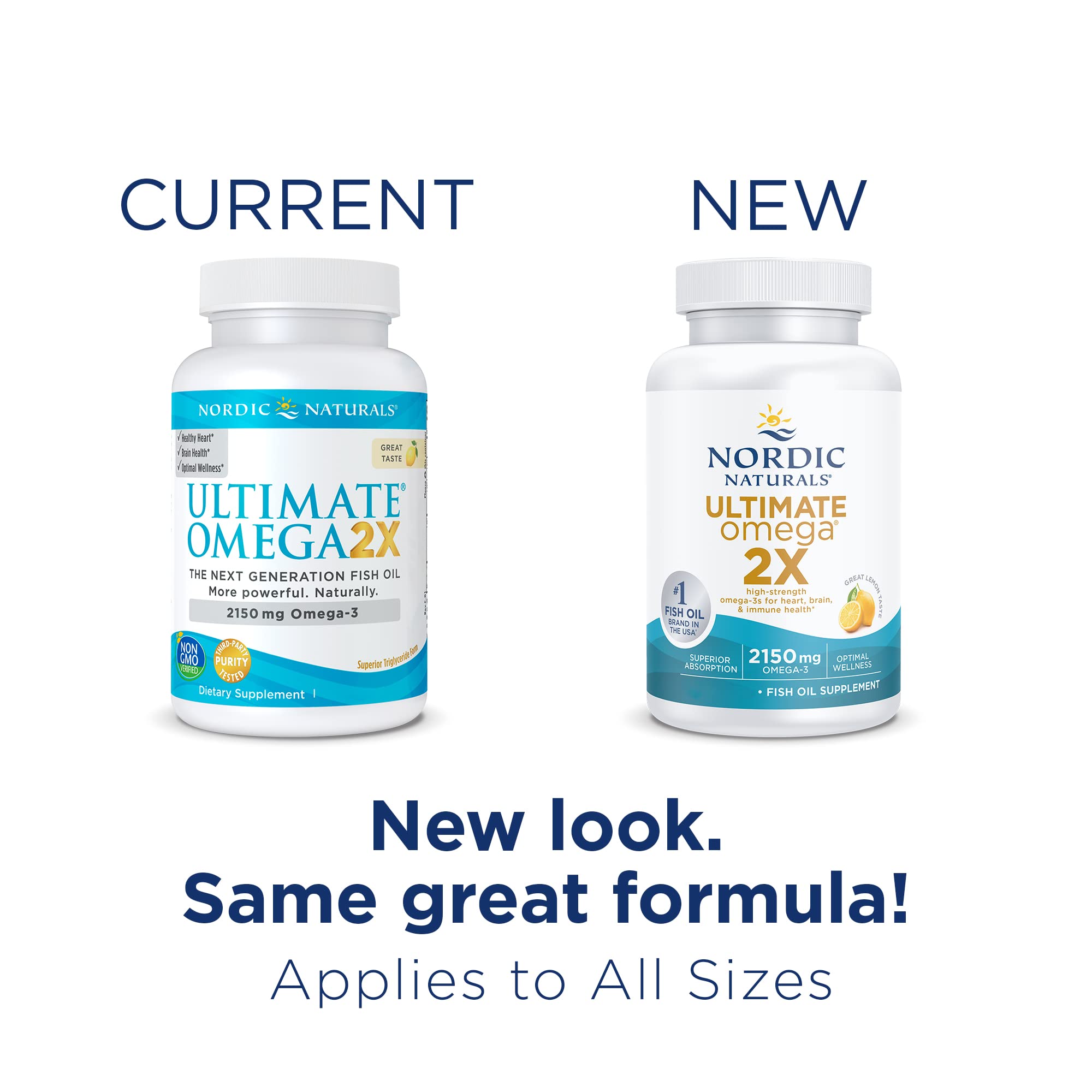 Foto 5 | Suplemento Nordic Naturals Ultimate Omega 2 Veces, 2150 Mg, 60 Cápsulas Blandas - Venta Internacional.