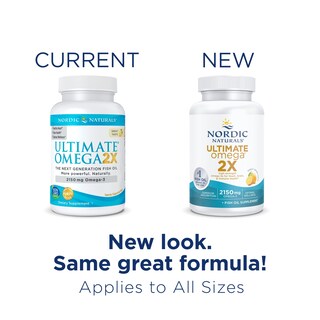 Foto 5 | Suplemento Nordic Naturals Ultimate Omega 2 Veces, 2150 Mg, 60 Cápsulas Blandas - Venta Internacional.