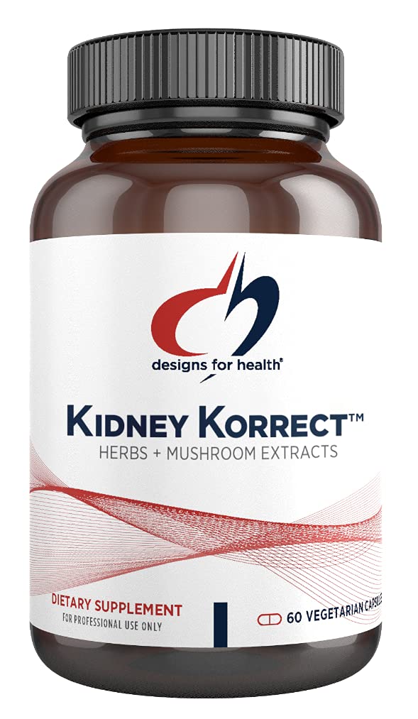 Diseños De Suplementos Para La Salud Kidney Korrect 60 Cápsulas - Venta Internacional.