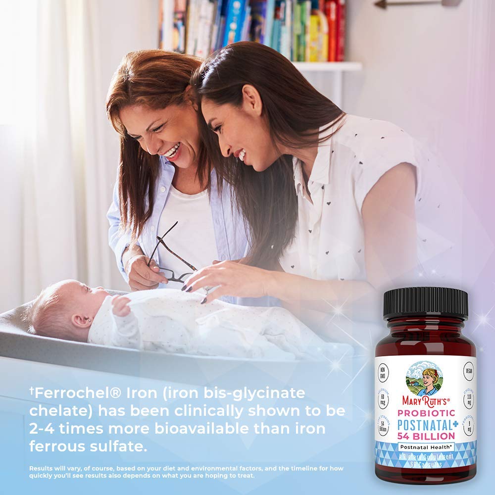 Foto 3 | Cápsulas Probióticas Maryruth's Postnatal+ 54 Mil Millones De Cfu - Venta Internacional.