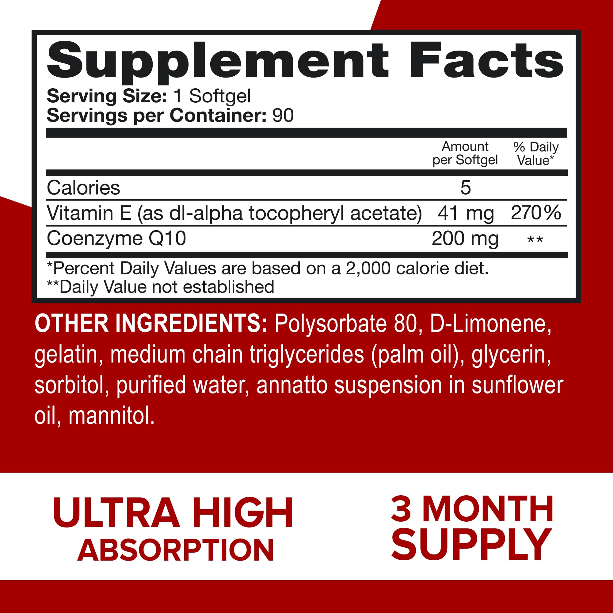 Foto 7 pulgar | Suplemento Qunol Coq10, 200 Mg, Cápsulas Blandas De Absorción Ultra Alta - Venta Internacional.