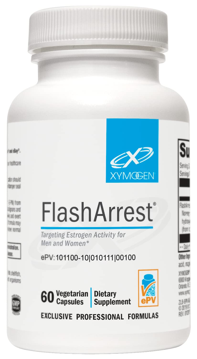 Foto 1 | Suplemento Xymogen Flasharrest Dirigido A La Actividad Estrogénica, 60 Cápsulas - Venta Internacional.