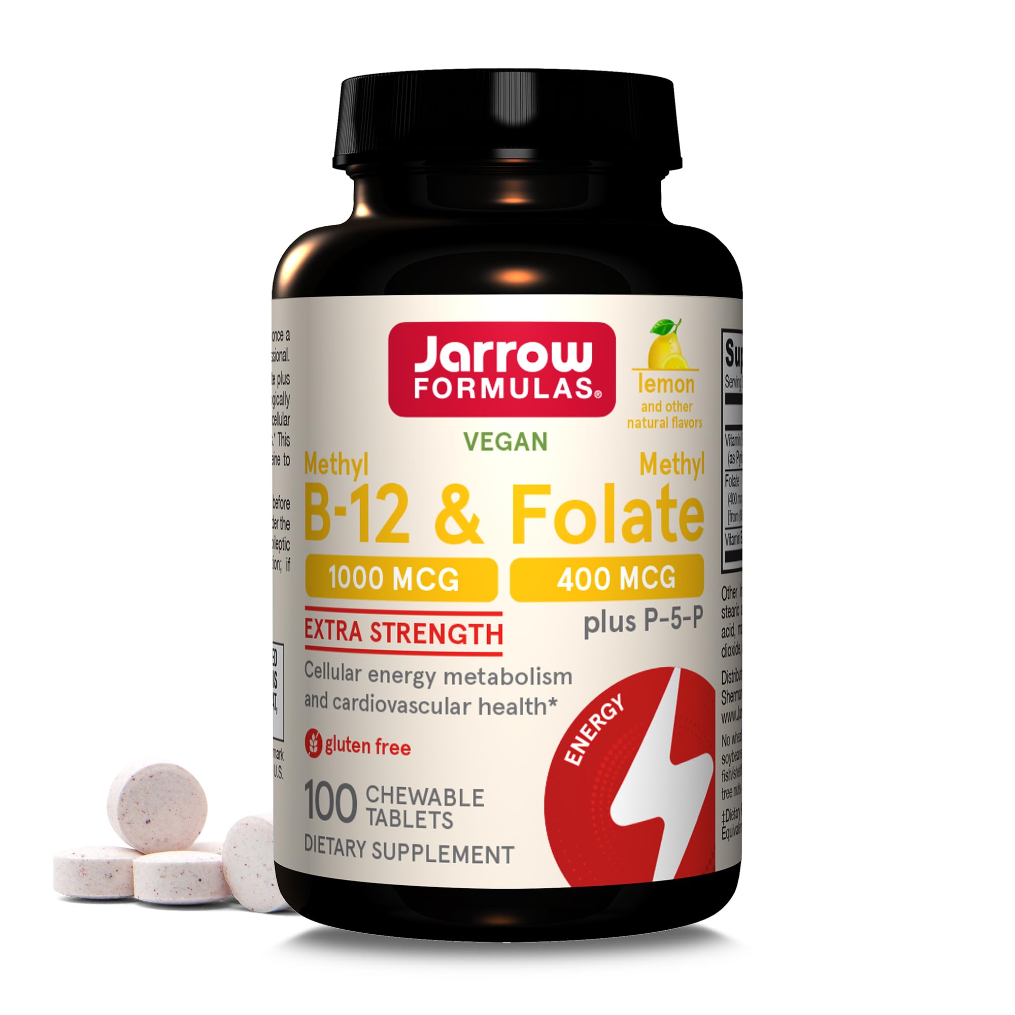 Foto 2 pulgar | Suplemento Jarrow Formulas De Metil B-12 De 1000 Mcg Y Folato De Metilo - Venta Internacional.