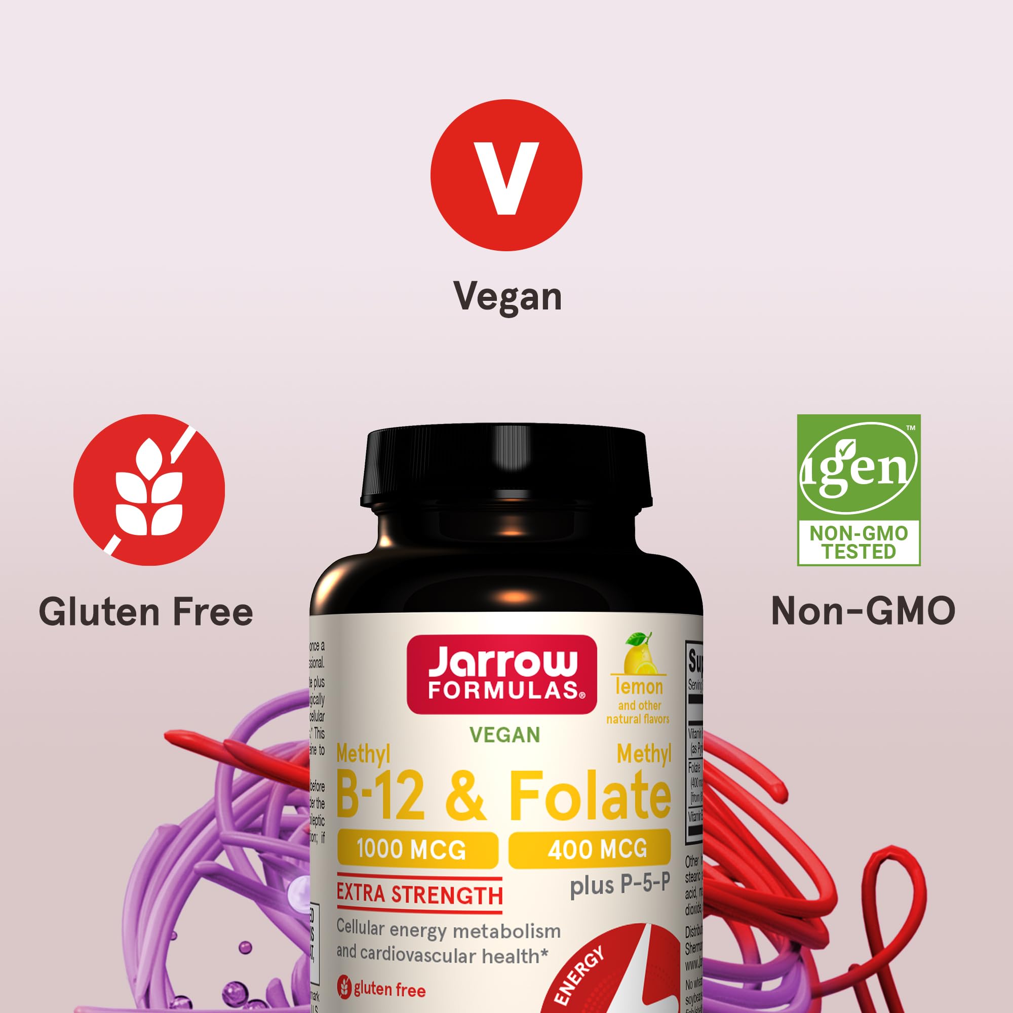 Foto 6 pulgar | Suplemento Jarrow Formulas De Metil B-12 De 1000 Mcg Y Folato De Metilo - Venta Internacional.