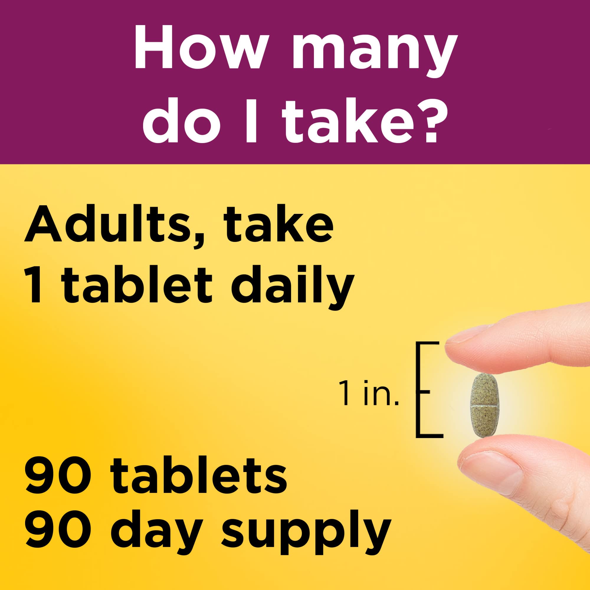 Foto 4 | Multivitamínico Prenatal Nature Made, 90 Comprimidos, Suministro Para 90 Días - Venta Internacional.