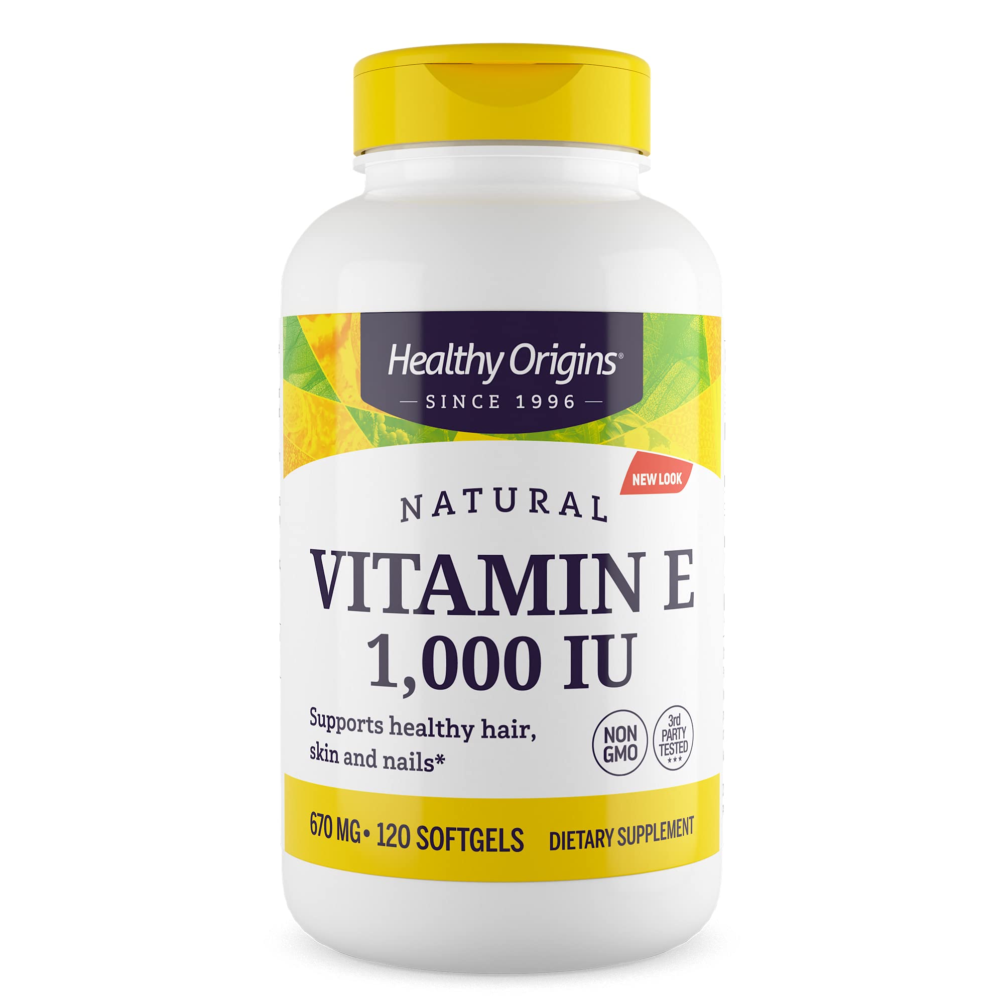 Foto 2 pulgar | Suplemento De Vitamina E Natural De Healthy Origins, 1000 Ui, 120 Cápsulas Blandas - Venta Internacional.