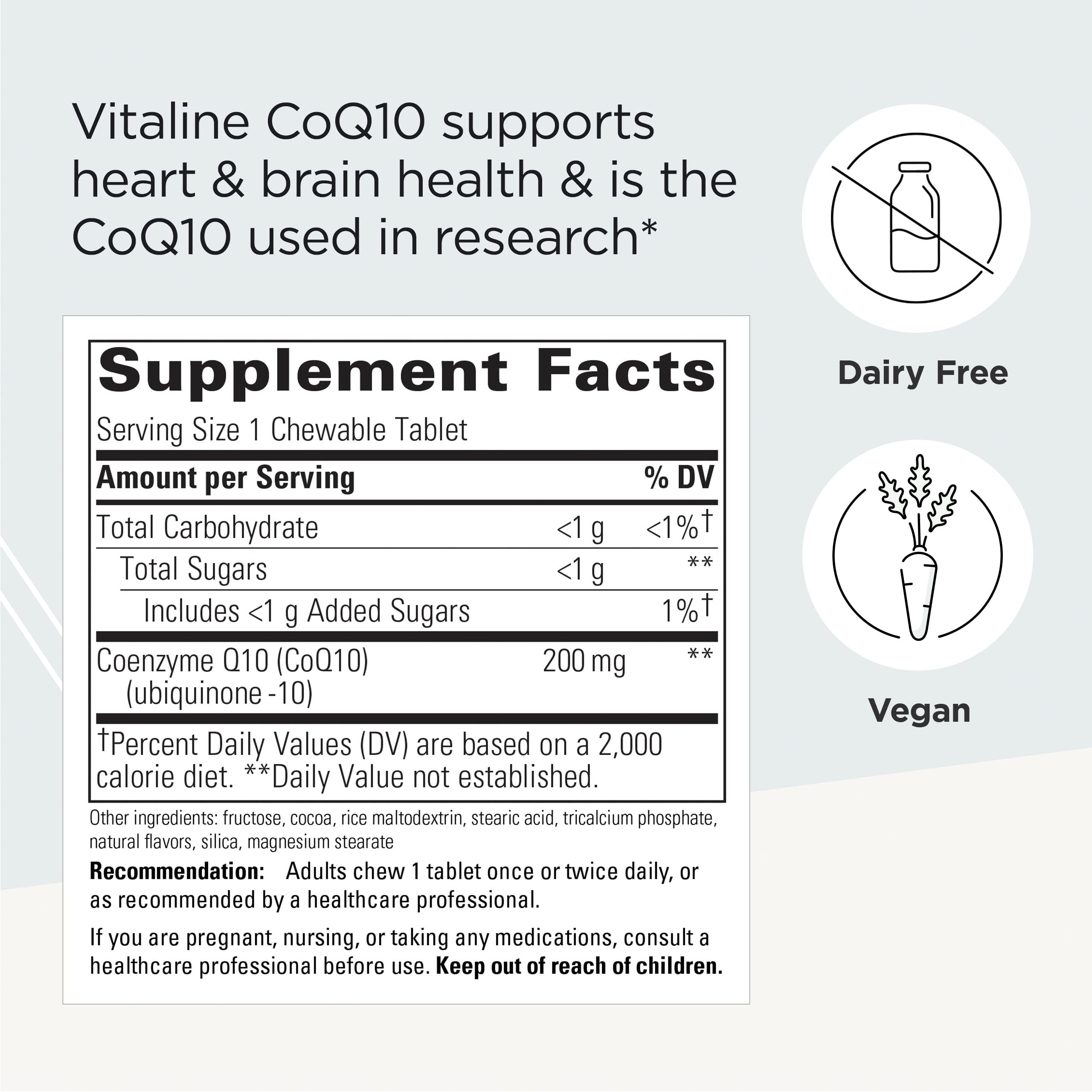 Foto 3 pulgar | Suplemento Integrative Therapeutics Vitaline Coq10 200 Mg - Venta Internacional.