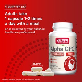 Foto 7 | Suplemento Jarrow Formulas Alpha Gpc 300 Mg 60 Cápsulas - Venta Internacional.