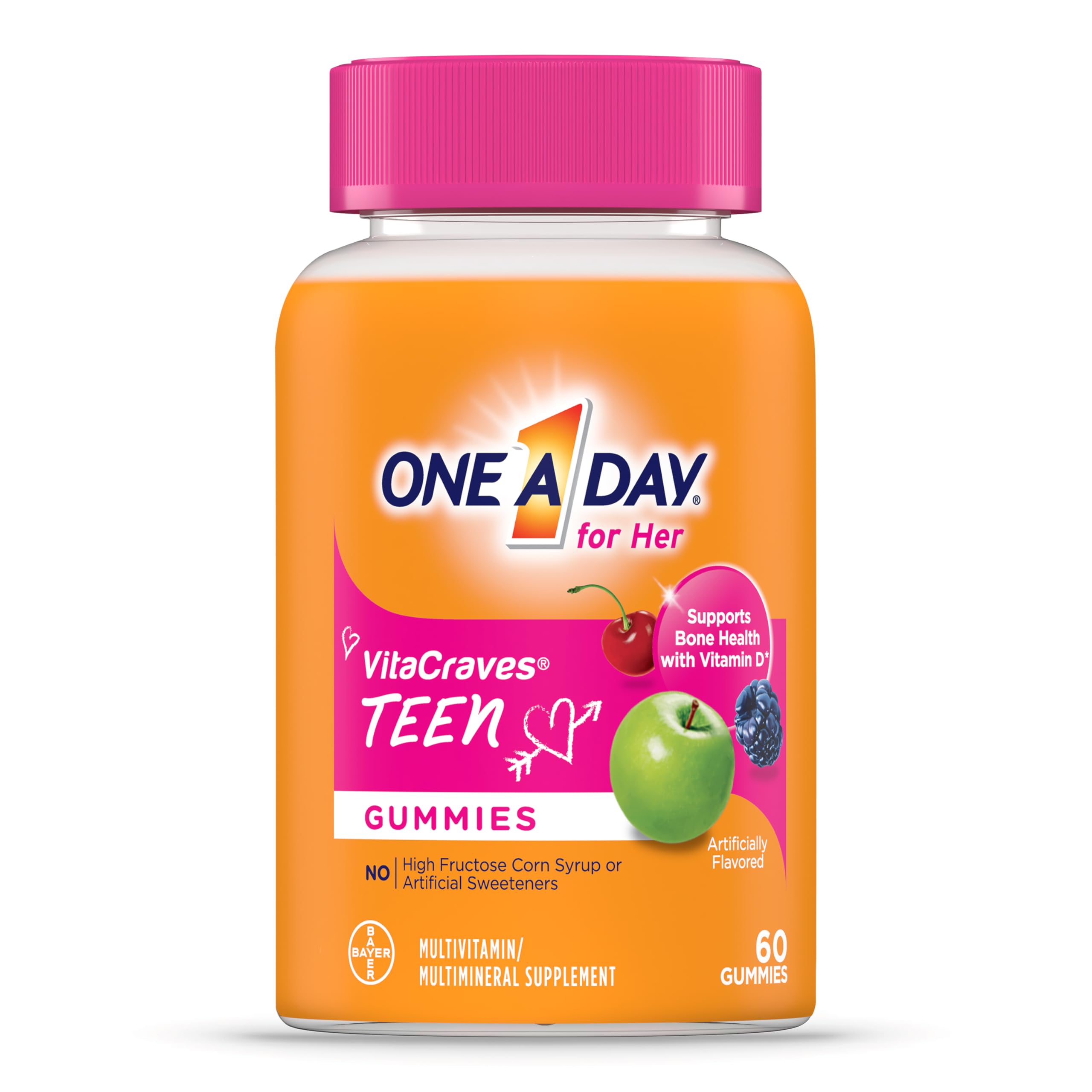 Foto 1 | Gomitas Multivitamínicas One A Day Teen For Her 60 Unidades - Venta Internacional.