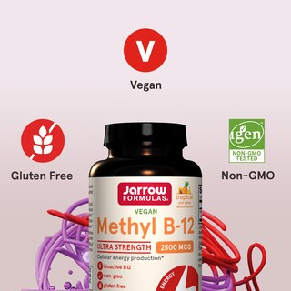 Foto 5 | Suplemento De Metil B-12 Ultra Fuerte De Jarrow Formulas, 2500 Mcg - Venta Internacional.