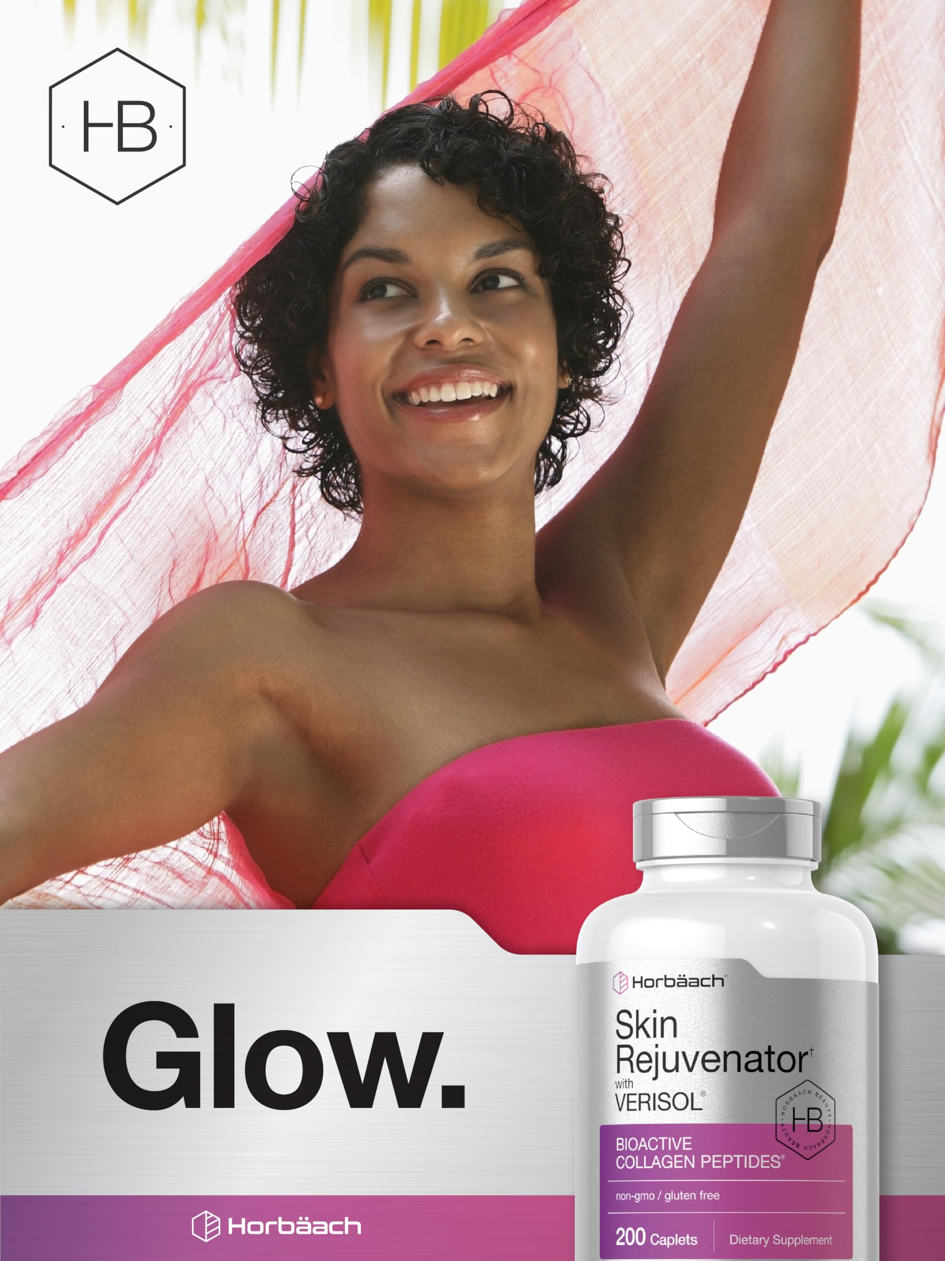 Foto 8 pulgar | Suplemento Para Rejuvenecer La Piel Horbäach Con Verisol 200 Cápsulas - Venta Internacional.