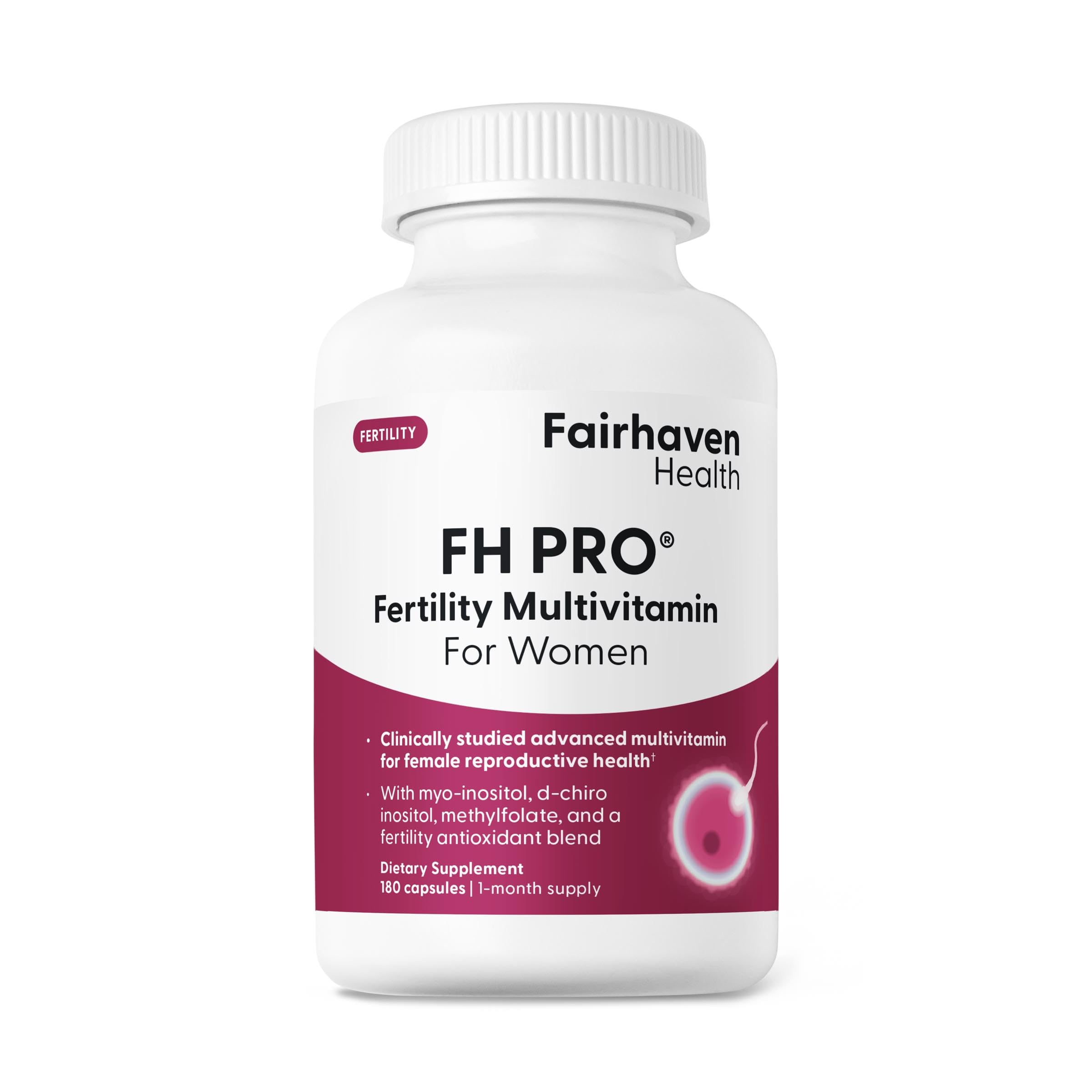 Foto 2 pulgar | Suplemento De Fertilidad Fairhaven Health Fh Pro Para Mujer 180 Cápsulas - Venta Internacional.