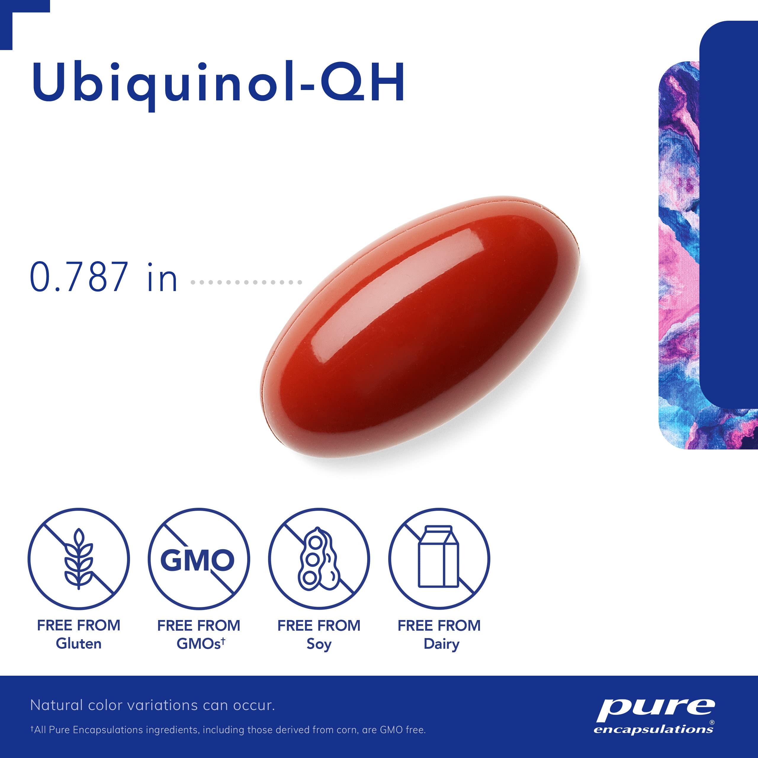 Foto 4 pulgar | Suplemento Pure Encapsulations Ubiquinol-qh 50 Mg 60 Cápsulas - Venta Internacional.