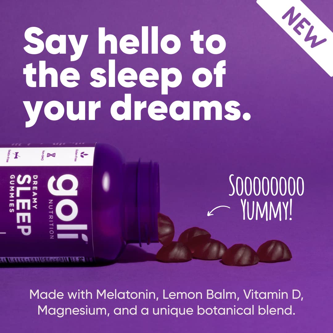 Foto 5 | Sleep Gummy Goli Dreamy, 60 Unidades, Melatonina Y Vitamina D, Vegana - Venta Internacional.