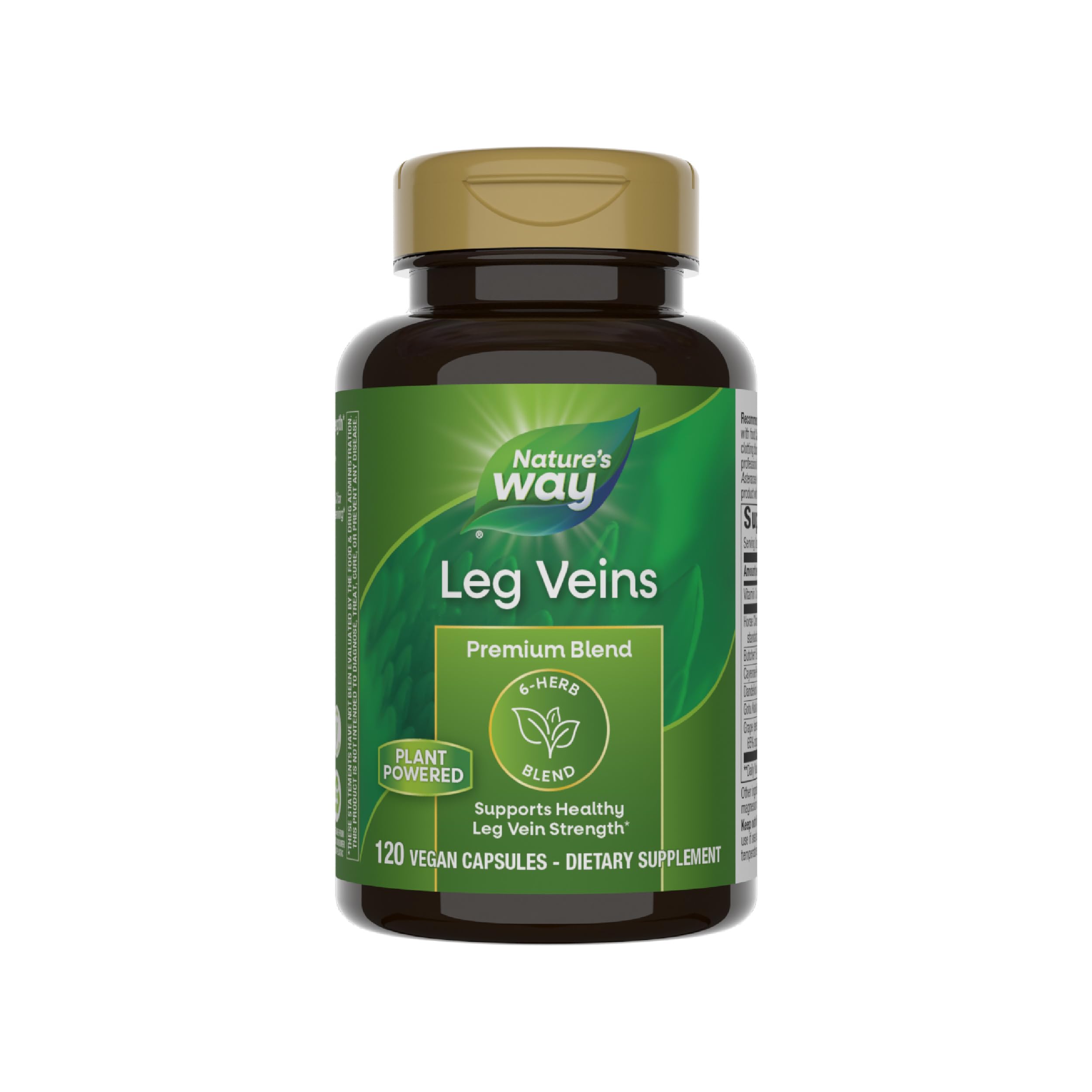 Foto 2 pulgar | Suplemento Nature's Way Leg Veins 120 Cápsulas Veganas - Venta Internacional.