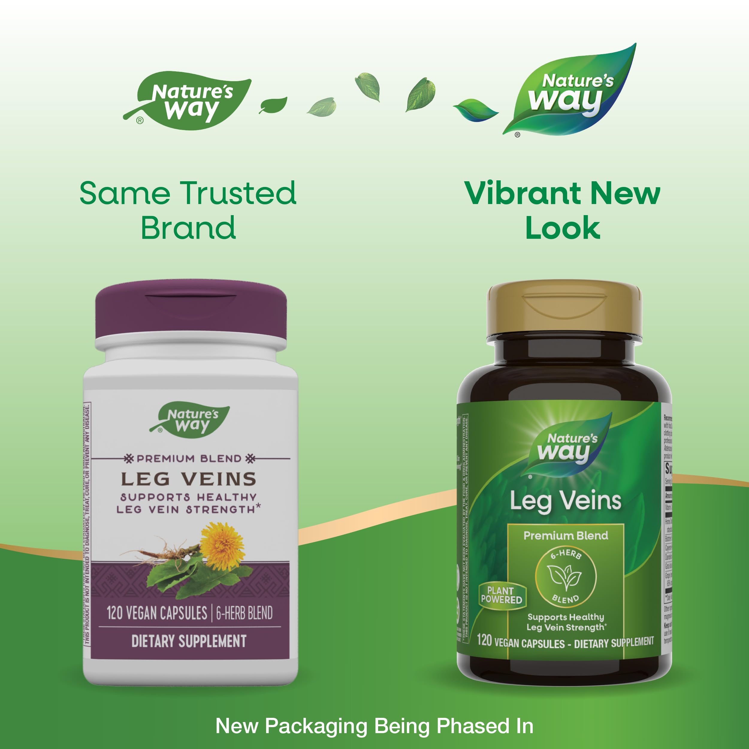 Foto 3 | Suplemento Nature's Way Leg Veins 120 Cápsulas Veganas - Venta Internacional.