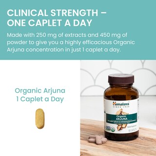 Foto 6 | Suplemento Himalaya Organic Arjuna 700 Mg Para La Presión Arterial - Venta Internacional.