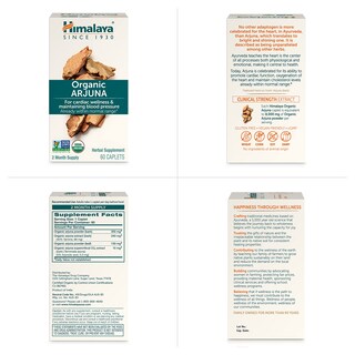 Foto 7 | Suplemento Himalaya Organic Arjuna 700 Mg Para La Presión Arterial - Venta Internacional.