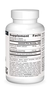 Foto 3 | Suplement Source Naturals L-triptófano 500 Mg - 120 Comprimidos - Venta Internacional.