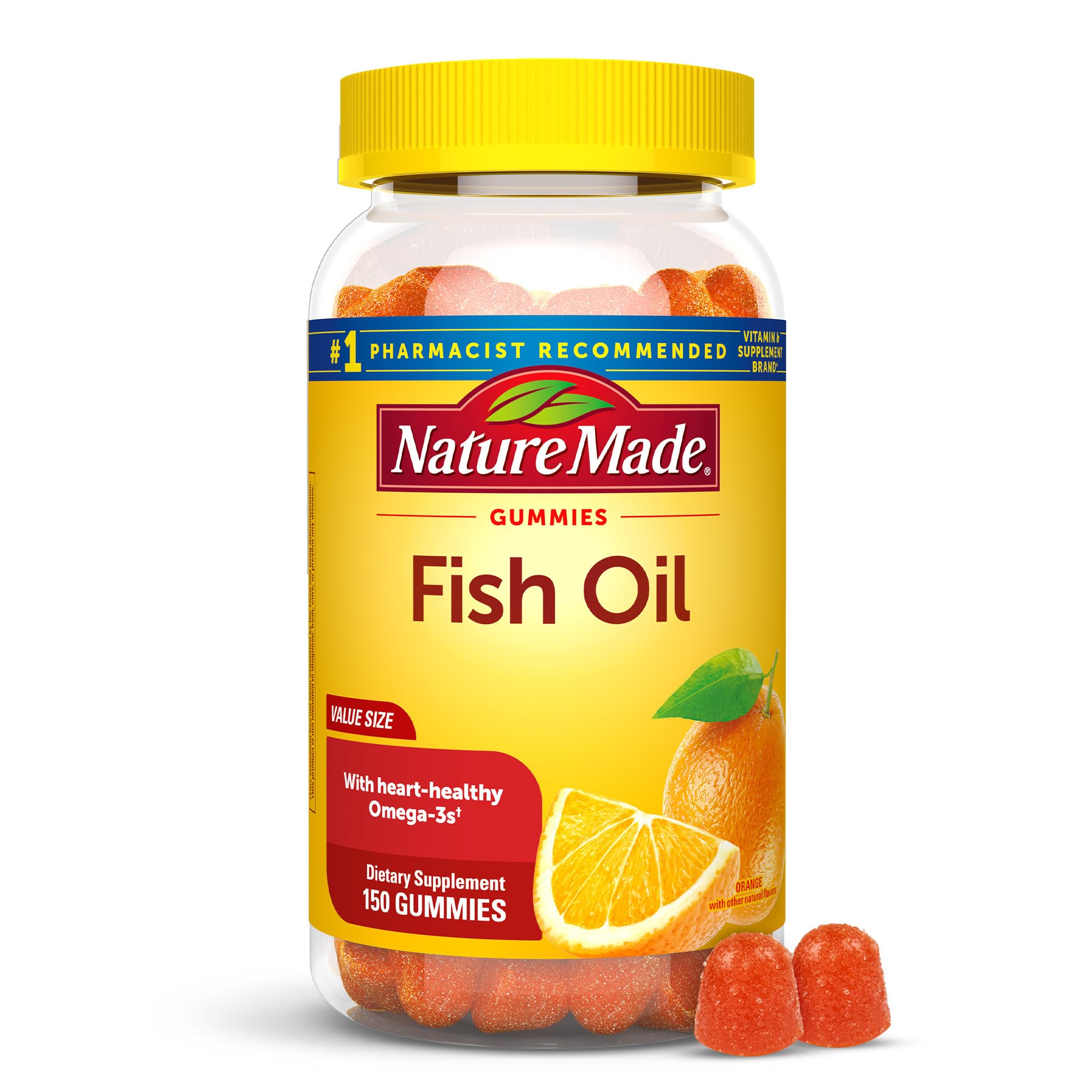 Foto 1 | Gomitas De Aceite De Pescado Hechas En Forma Natural Con Omega 3, 150 Unidades - Venta Internacional.