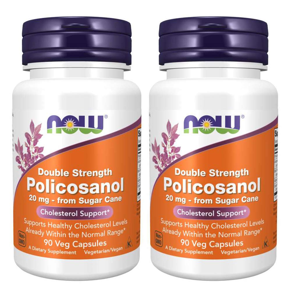 Foto 2 pulgar | Suplemento Now Foods, Policosanol De Doble Concentración, 90 Cápsulas, 2 Veces - Venta Internacional.