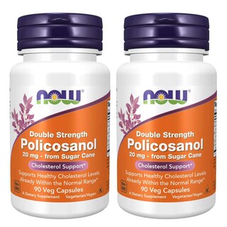 Foto 1 | Suplemento Now Foods, Policosanol De Doble Concentración, 90 Cápsulas, 2 Veces - Venta Internacional.