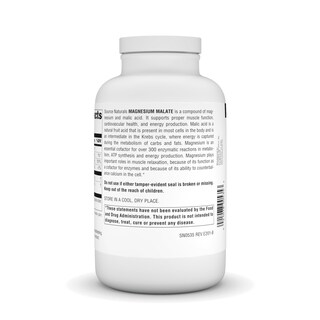 Foto 3 | Supplement Source Naturals Malato De Magnesio 3750 Mg 360 Comprimidos - Venta Internacional.