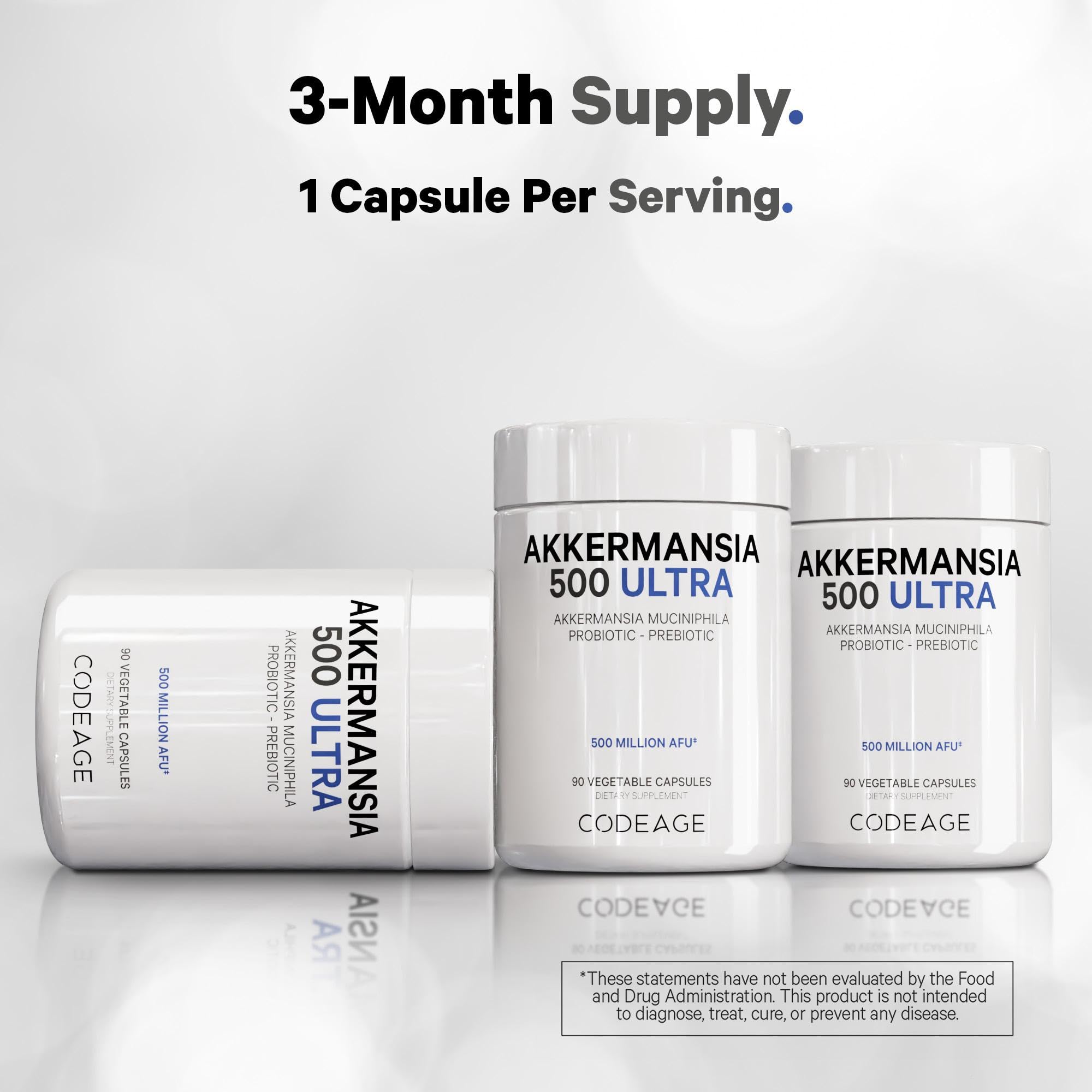Foto 6 | Suplemento Codeage Akkermansia Muciniphila Probiotic 500m Afus - Venta Internacional.