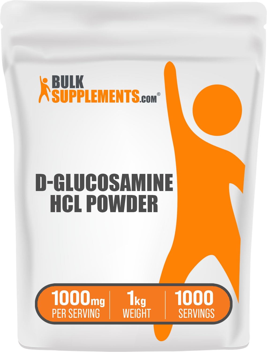 Foto 2 pulgar | Suplemento Bulksupplements.com Glucosamina Hcl En Polvo, 1 Kg - Venta Internacional.