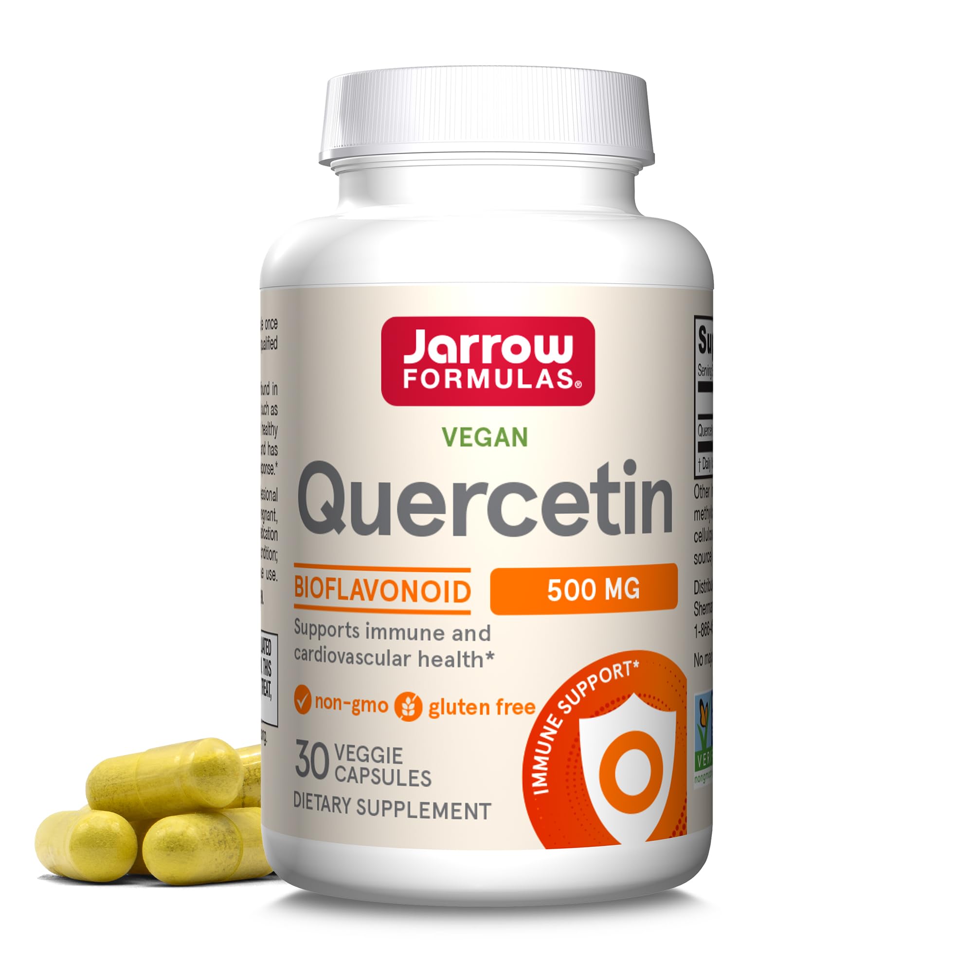 Foto 2 pulgar | Suplemento De Quercetina De Jarrow Formulas, 500 Mg, 30 Cápsulas Vegetarianas - Venta Internacional.