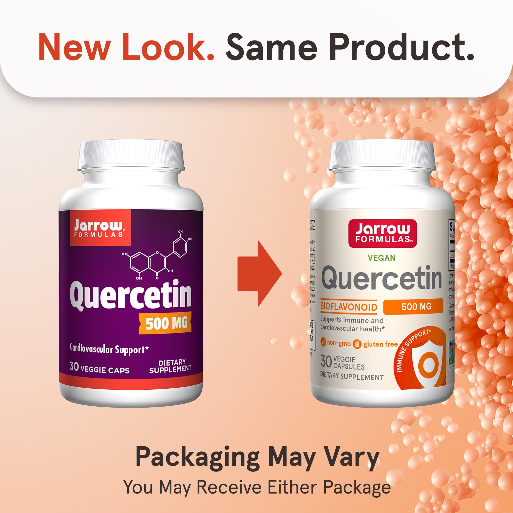 Foto 3 pulgar | Suplemento De Quercetina De Jarrow Formulas, 500 Mg, 30 Cápsulas Vegetarianas - Venta Internacional.