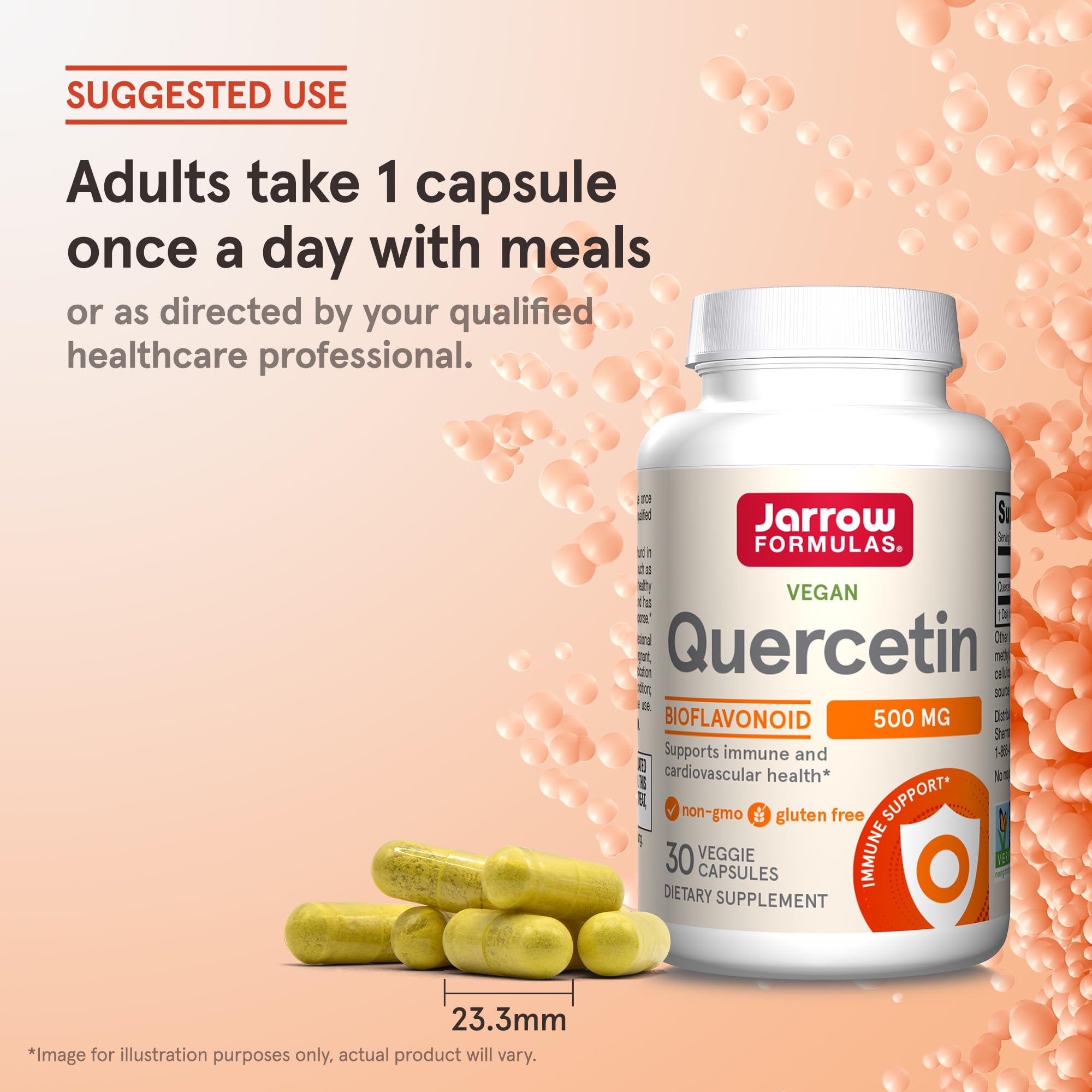 Foto 8 pulgar | Suplemento De Quercetina De Jarrow Formulas, 500 Mg, 30 Cápsulas Vegetarianas - Venta Internacional.