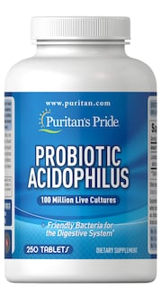 Foto 1 | Suplemento Puritan's Pride Probiotic Acidophilus 250 Cápsulas - Venta Internacional.
