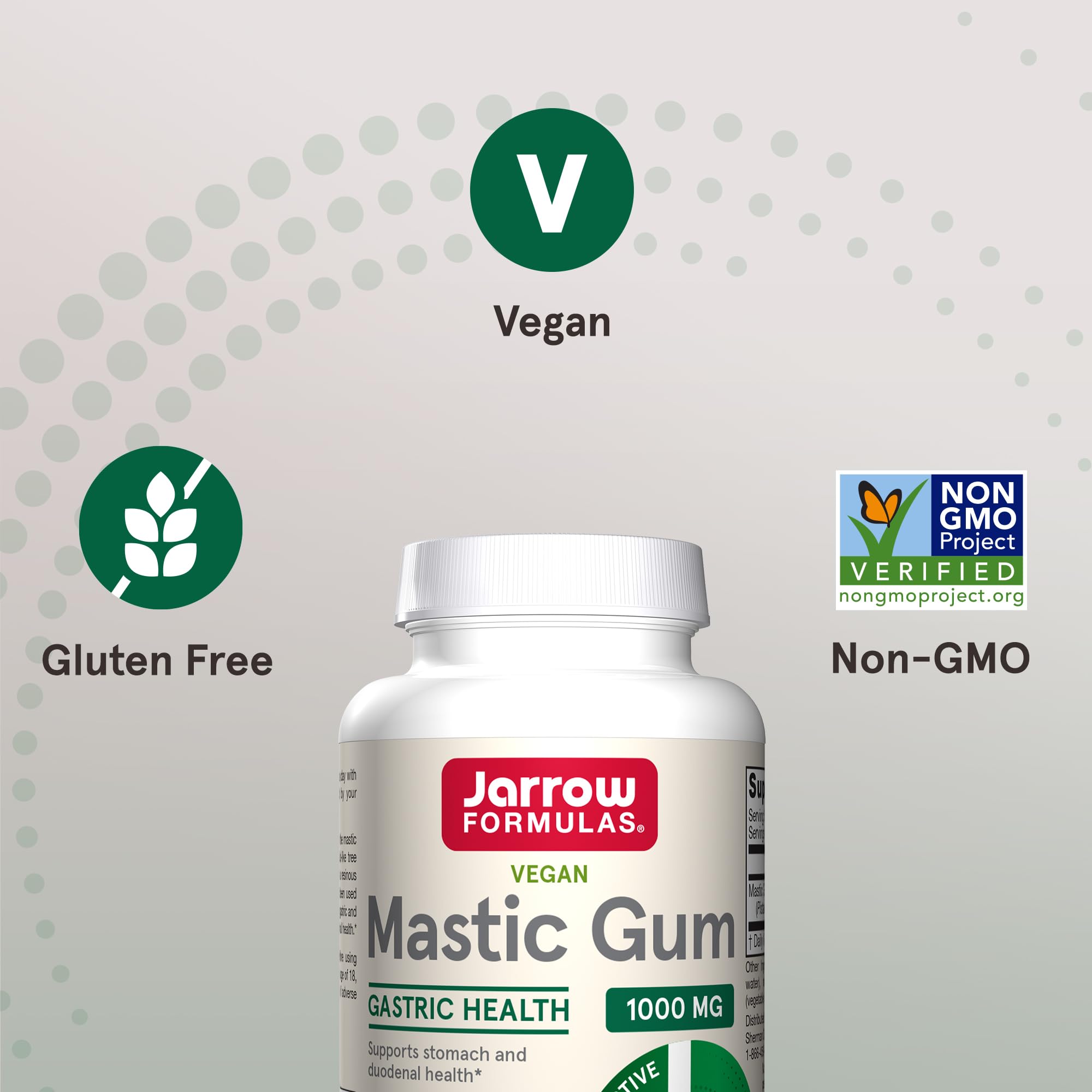 Foto 6 pulgar | Suplemento Jarrow Formulas Mastic Gum 1000 Mg 120 Cápsulas - Venta Internacional.