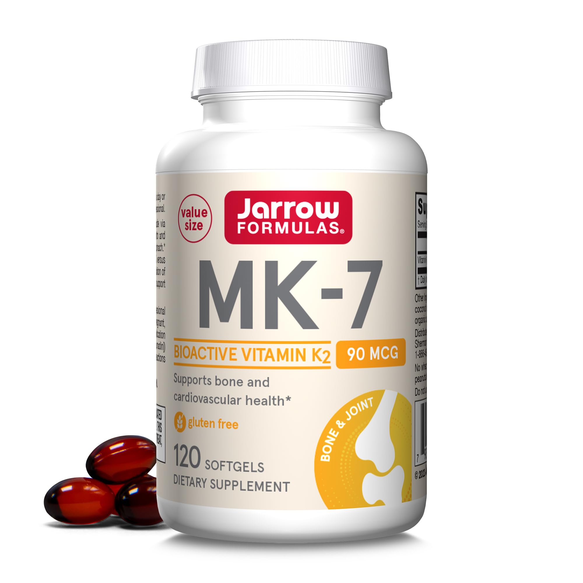 Foto 2 pulgar | Suplemento Jarrow Formulas Mk-7 90 Mcg De Vitamina K2 120 Cápsulas Blandas - Venta Internacional.