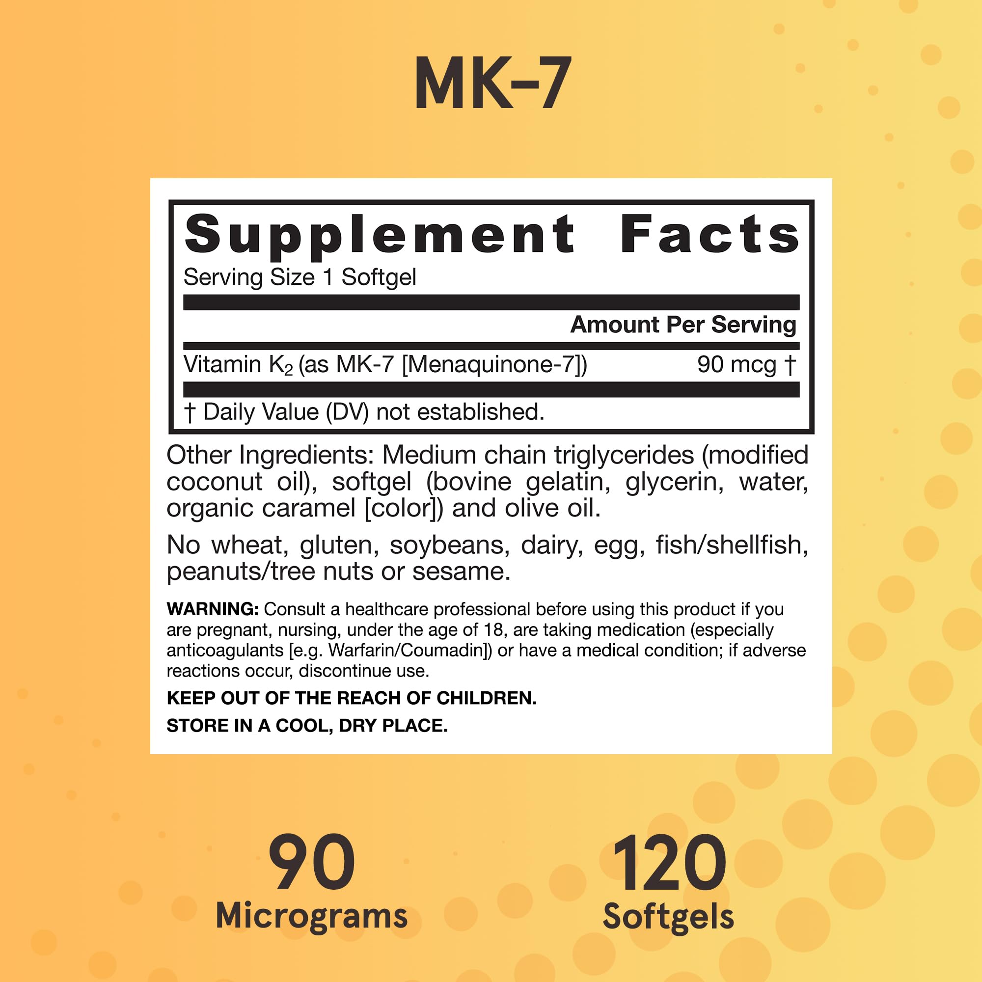 Foto 7 pulgar | Suplemento Jarrow Formulas Mk-7 90 Mcg De Vitamina K2 120 Cápsulas Blandas - Venta Internacional.