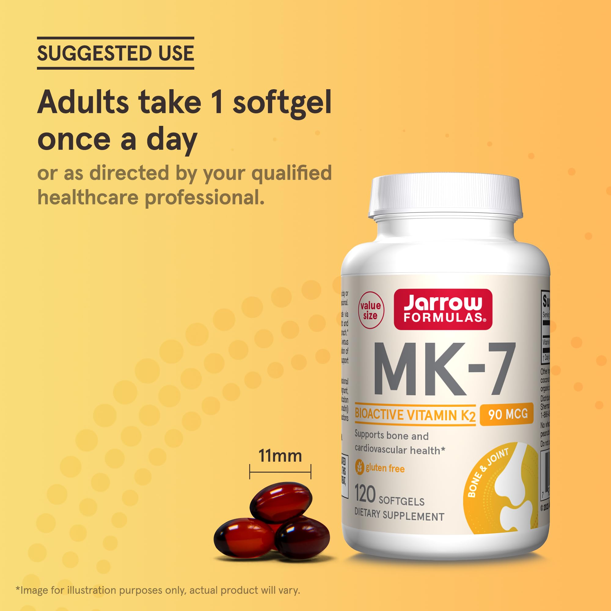 Foto 8 pulgar | Suplemento Jarrow Formulas Mk-7 90 Mcg De Vitamina K2 120 Cápsulas Blandas - Venta Internacional.