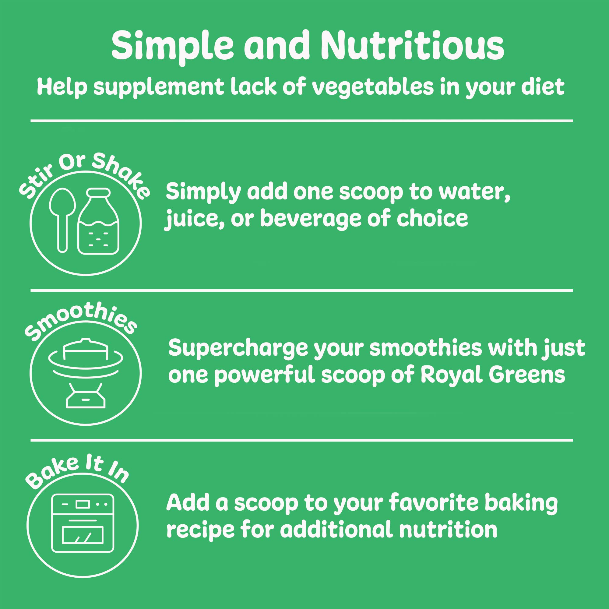Foto 7 pulgar | Suplemento De Superalimento En Polvo New Vitality Royal Greens - Venta Internacional.