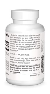 Foto 2 | Suplement Source Naturals L-citrulina 500 Mg 120 Cápsulas - Venta Internacional.