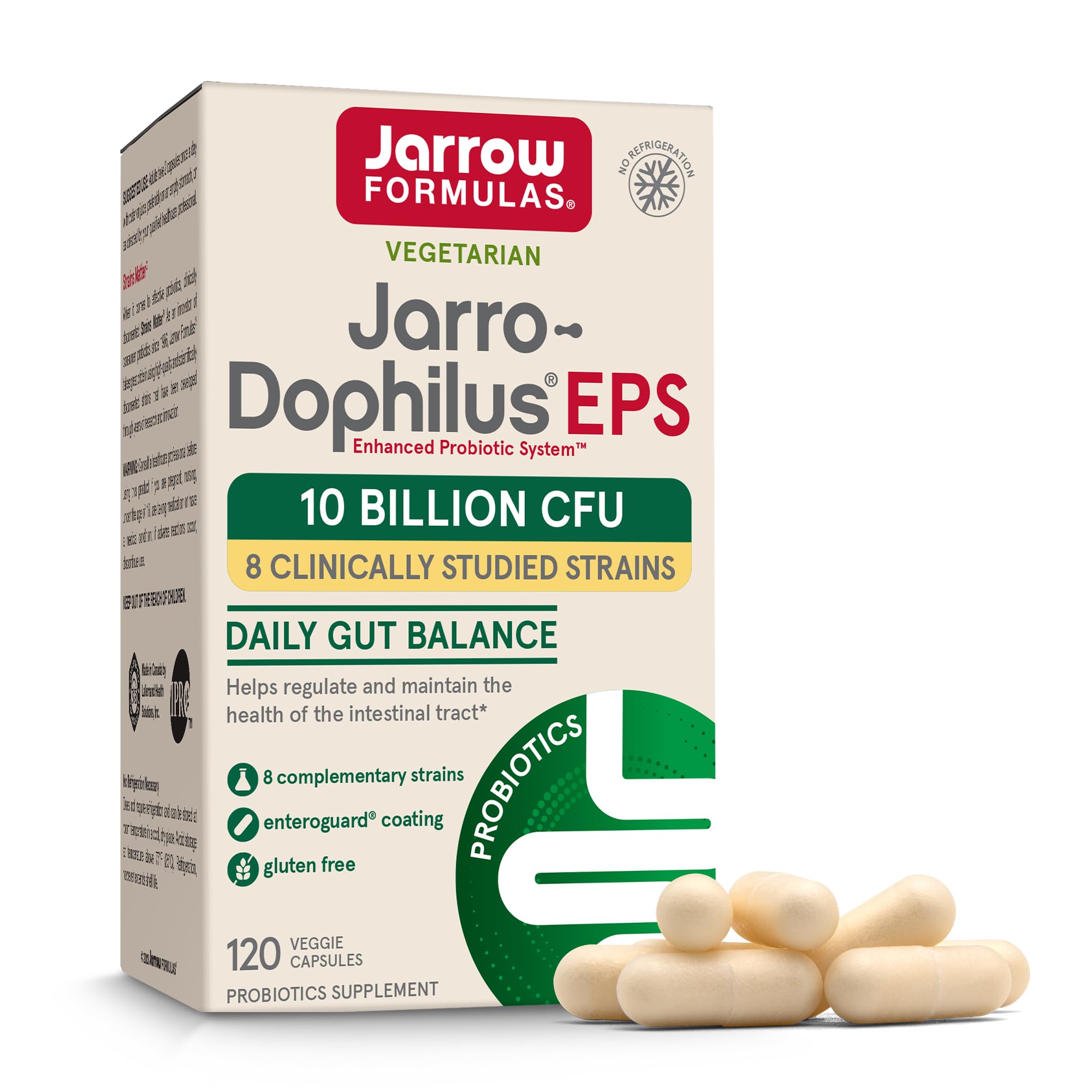 Foto 2 pulgar | Suplemento Jarro-dophilus Eps De Jarrow Formulas, 10 Mil Millones De Cfu - Venta Internacional.