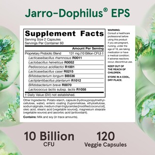 Foto 6 | Suplemento Jarro-dophilus Eps De Jarrow Formulas, 10 Mil Millones De Cfu - Venta Internacional.