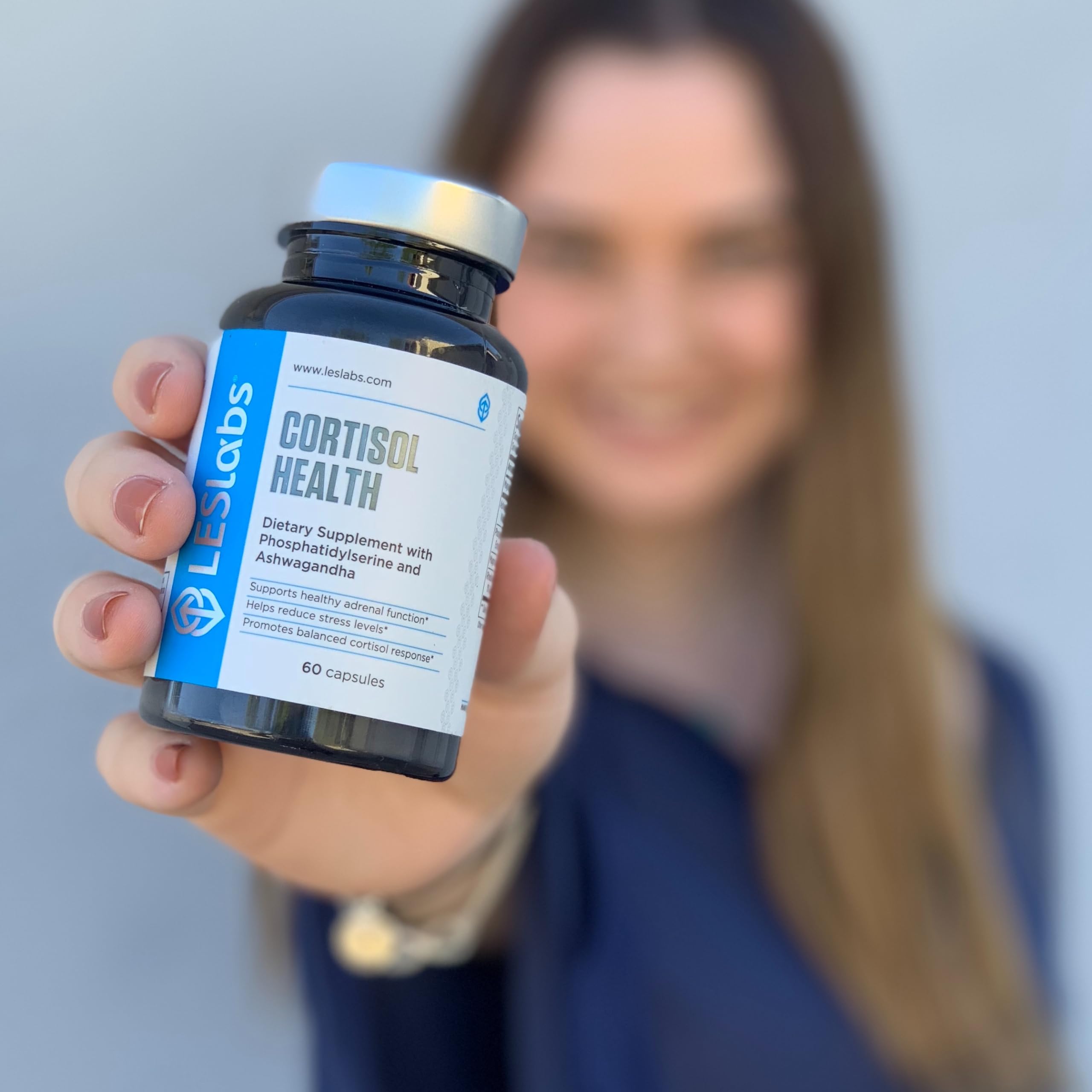 Foto 6 | Suplemento Les Labs Cortisol Health 60 Cápsulas - Venta Internacional.