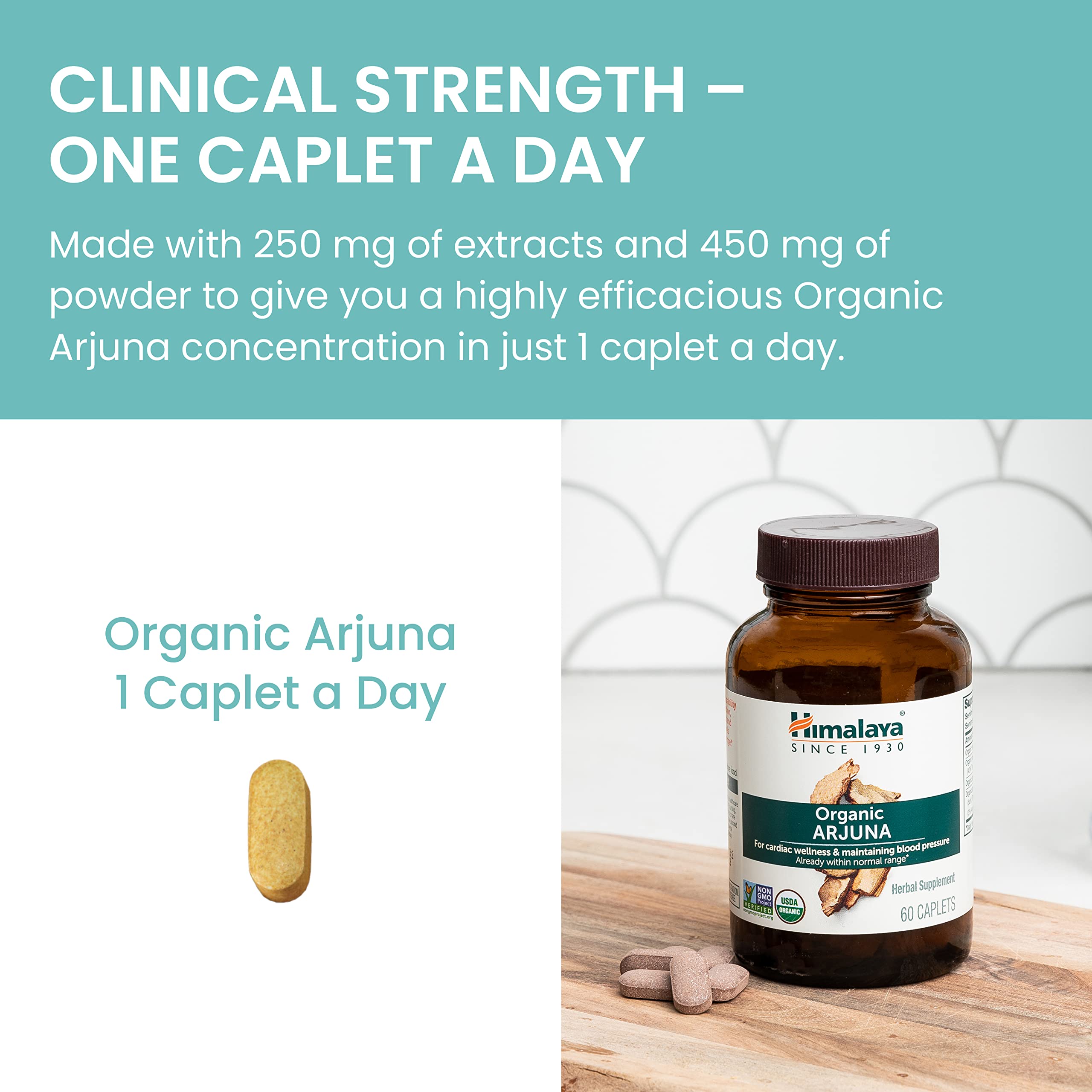 Foto 7 pulgar | Suplemento Himalaya Organic Arjuna 700 Mg 60 Cápsulas - Venta Internacional.