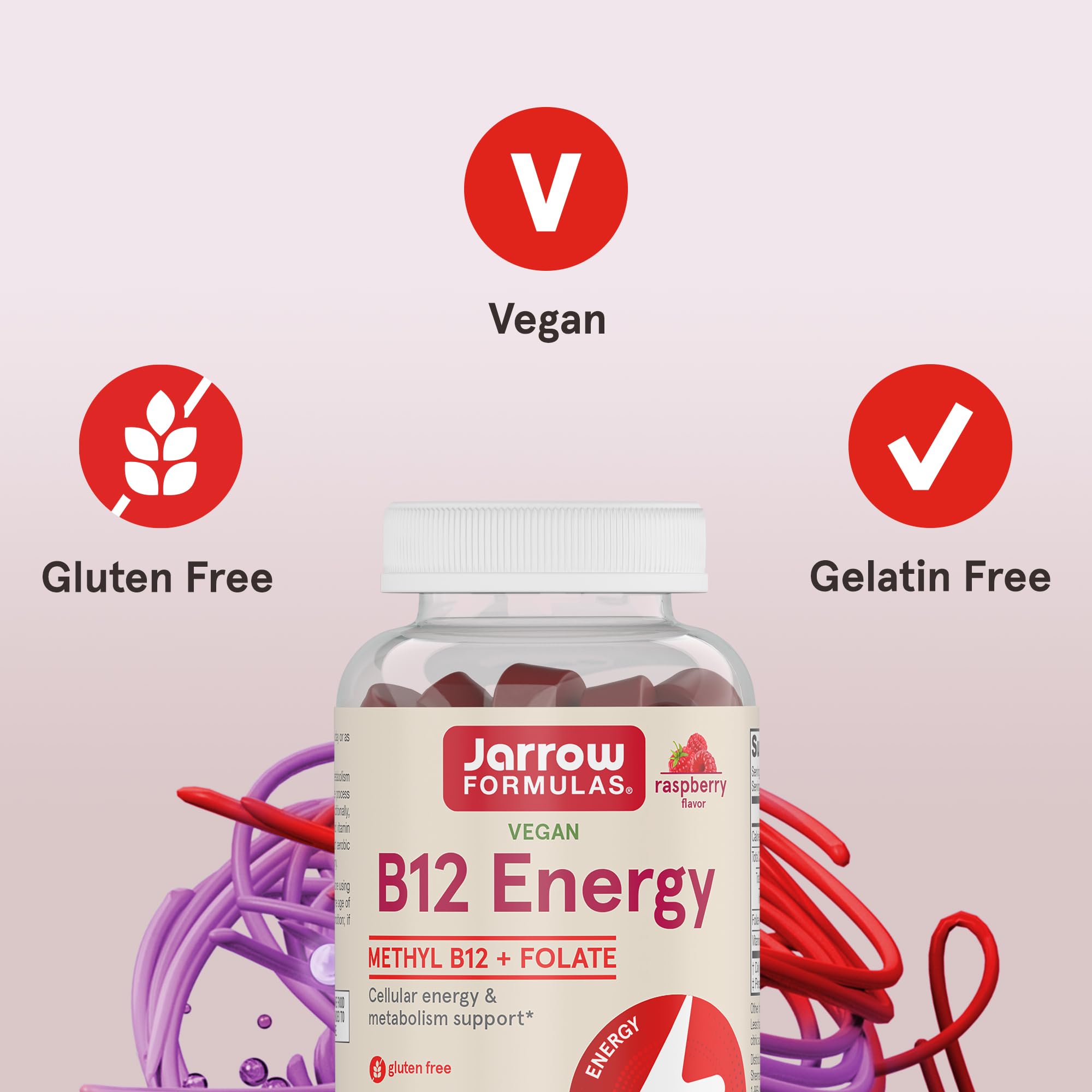 Foto 5 pulgar | Suplemento Energético De Metil B12 Y Ácido Fólico De Jarrow Formulas - Venta Internacional.