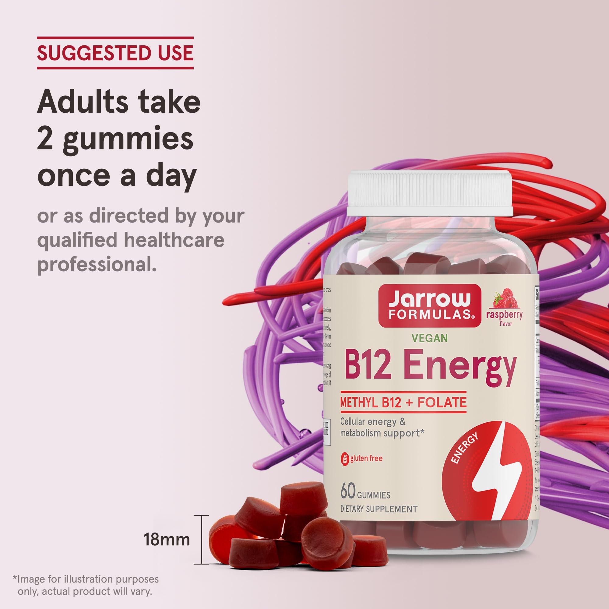 Foto 8 pulgar | Suplemento Energético De Metil B12 Y Ácido Fólico De Jarrow Formulas - Venta Internacional.