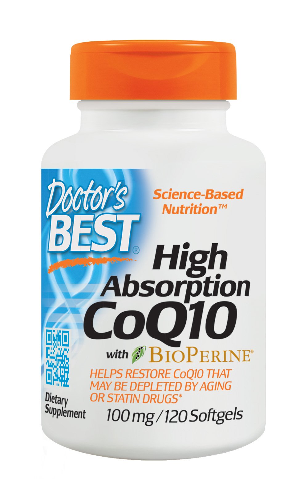 Foto 2 pulgar | Suplemento Doctor's Best Coq10 De Alta Absorción 100 Mg 120 G - Venta Internacional.