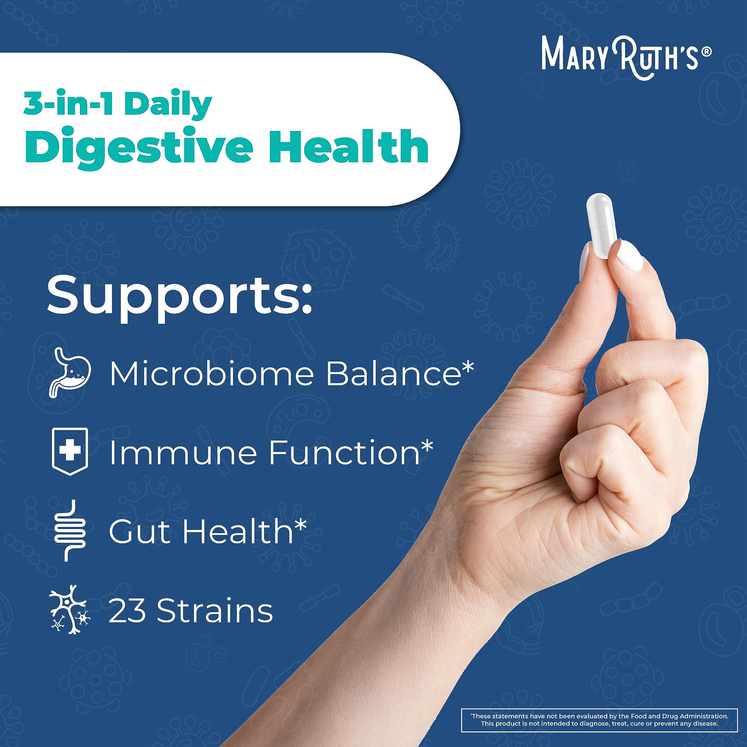 Foto 5 pulgar | Suplemento De Probióticos 3 En 1 De Maryruth Para La Salud Digestiva, 15 Ml - Venta Internacional.