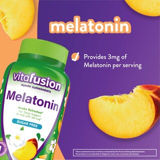 Foto 2 | Gummy Vitamins Vitafusion Melatonin 140 Unidades (paquete De 1) - Venta Internacional.