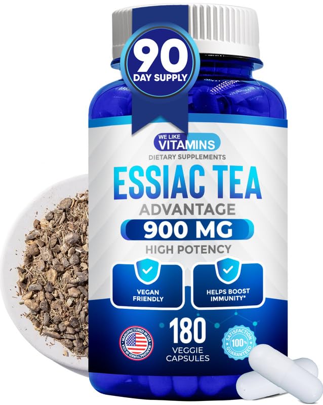 Suplemento We Like Vitamins Essiac Tea 180 Cápsulas 900 Mg - Venta Internacional.